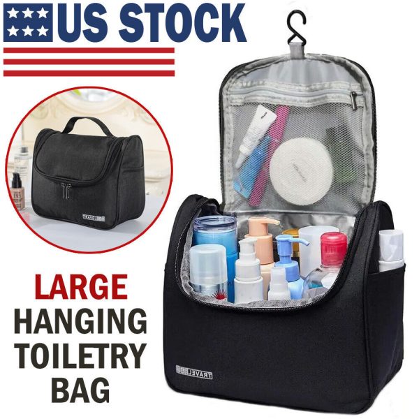 Multifunction Travel Cosmetic Bag Makeup Case Pouch Toiletry Wash Organizer Bag - Image 5