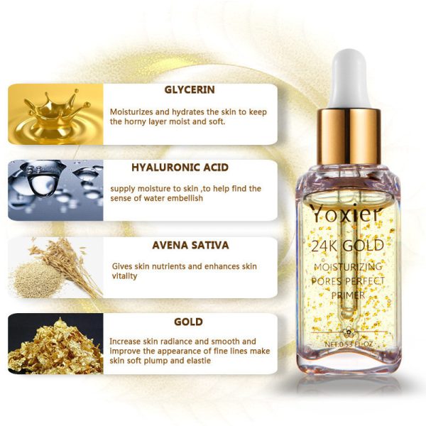 Primer Makeup Primer 24K Gold Hyaluronic Acid - Image 3