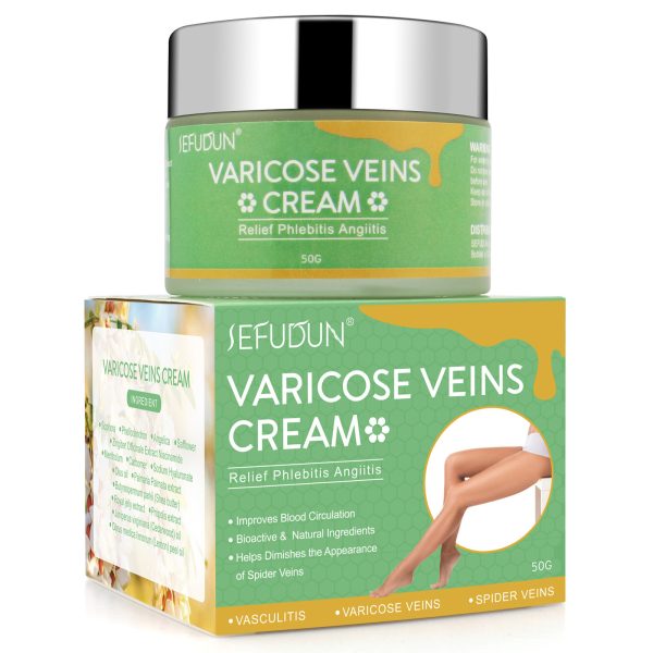 Vein Cream Red Blood Streaks Repair Earthworm Leg Bruises Bulge Relief Pain Safflower Ointment Varicose Cream - Image 2