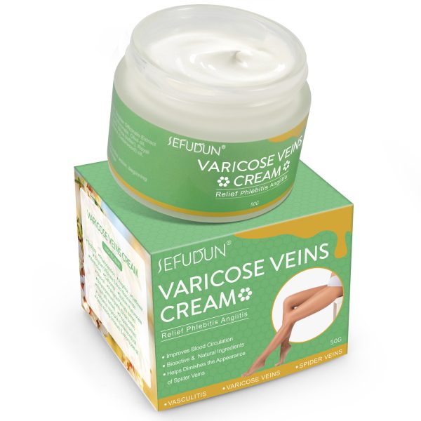 Vein Cream Red Blood Streaks Repair Earthworm Leg Bruises Bulge Relief Pain Safflower Ointment Varicose Cream - Image 3