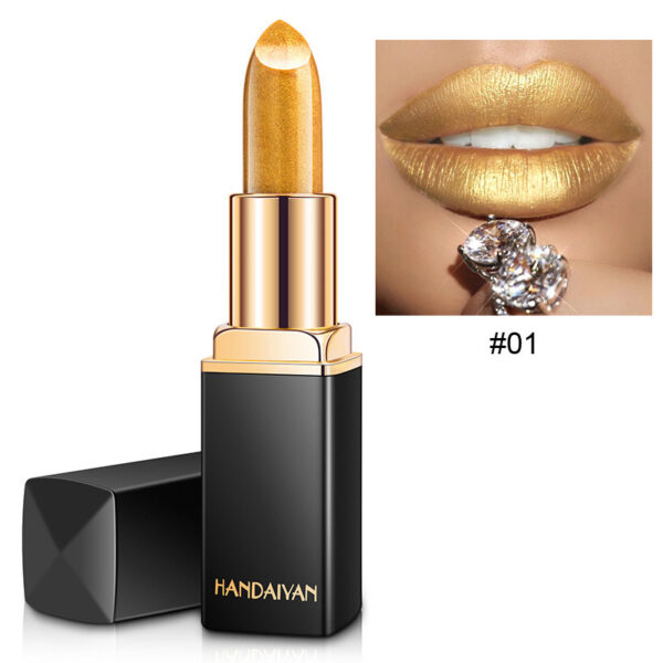 Matte Shiny Metallic Lipstick - Image 2