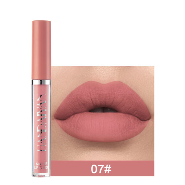 Matte Non-stick Cup Lip Gloss, Non-fading Matte Liquid Lipstick - Image 5
