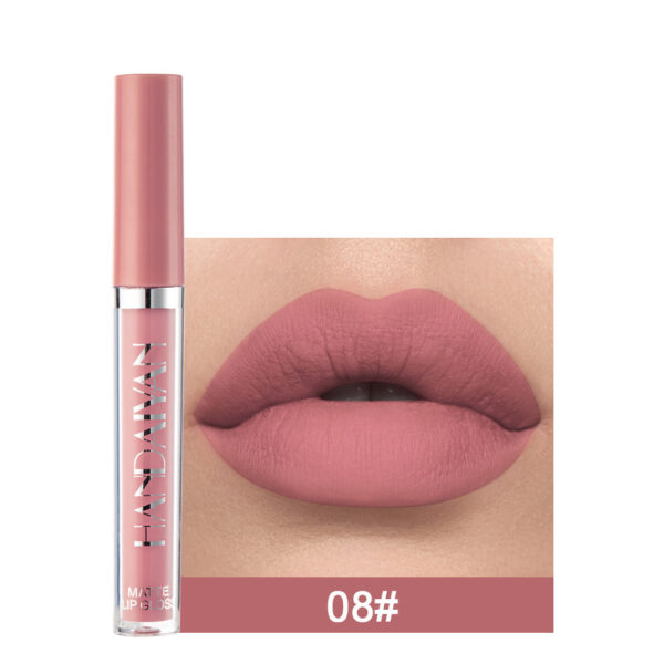 Matte Non-stick Cup Lip Gloss, Non-fading Matte Liquid Lipstick - Image 8