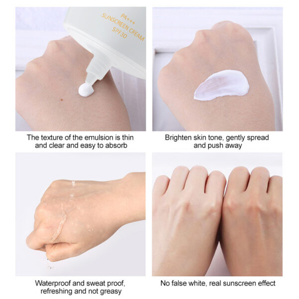 Fashionable And Refreshing Non-greasy Sunscreen Lotion - Image 3