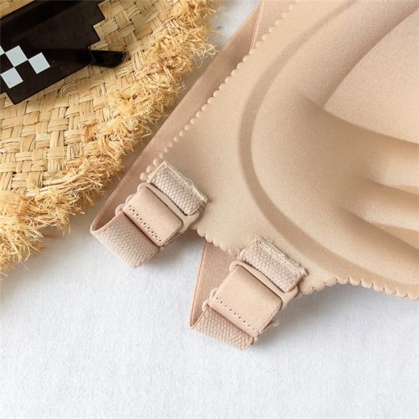 Invisible Strapless Gathered Bra - Image 7