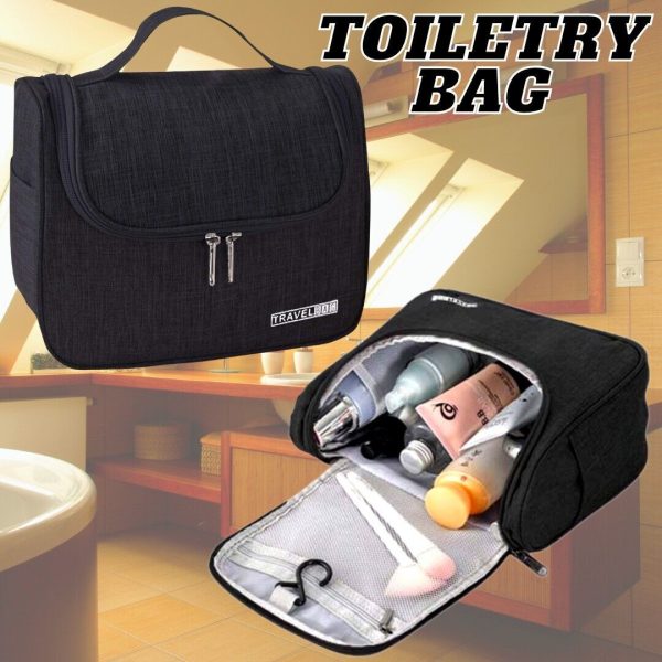 Multifunction Travel Cosmetic Bag Makeup Case Pouch Toiletry Wash Organizer Bag - Image 4