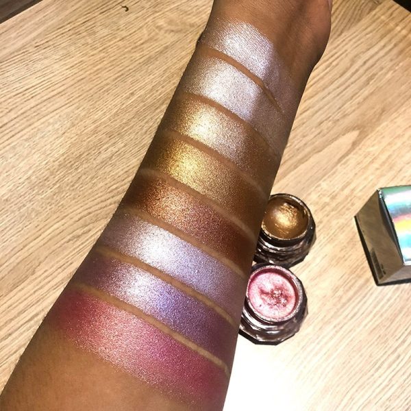 Face Highlighter Jelly Gel Mermaid Eyeshadow Glow Body Glitter Festival Makeup Iluminador Gold Liquid Highlighter Bronzer - Image 3