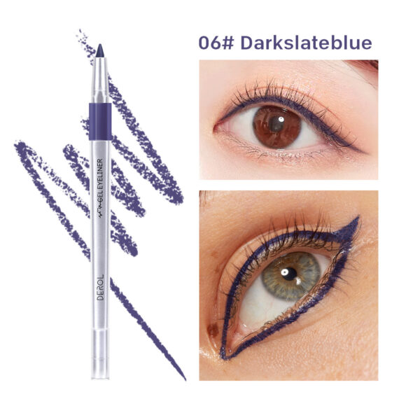 DEROL Waterproof Color Eyeliner Makeup Eyeliner - Image 7
