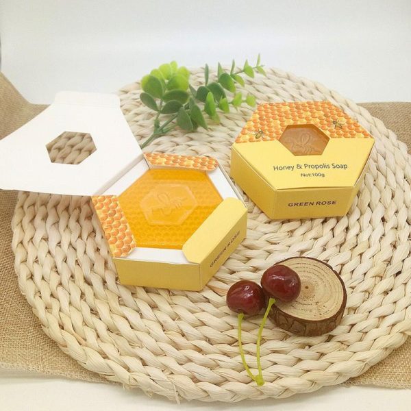 Handmade Honey Moisturizing Soap - Image 3