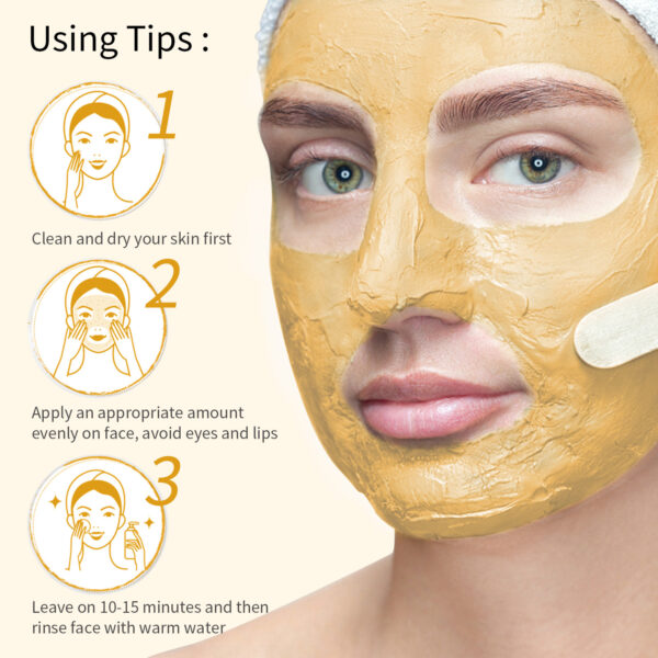 Turmeric Mud Smear Type Cleansing Mask Turmeric Mud Mask - Image 2