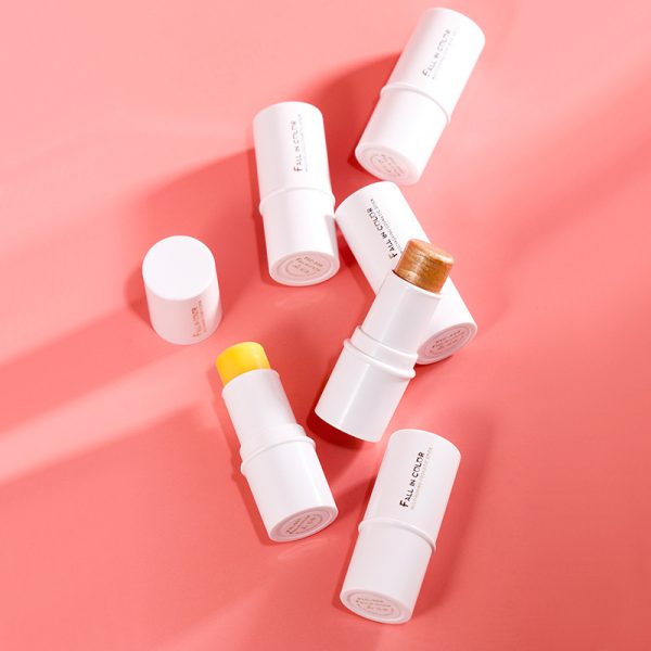 Highlighter Pen Face Concealer Contouring Bronzer Brighten 3D Contour Makeup And 3 In 1 Blush Eyeshadow Lipstick Stick - Image 8