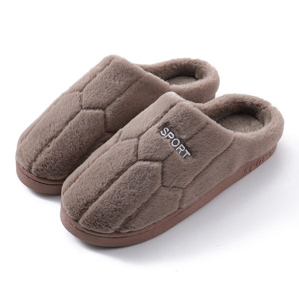 Unisex Slippers Cozy Plush House Slippers Warm Winter Slippers Indoor - Image 8