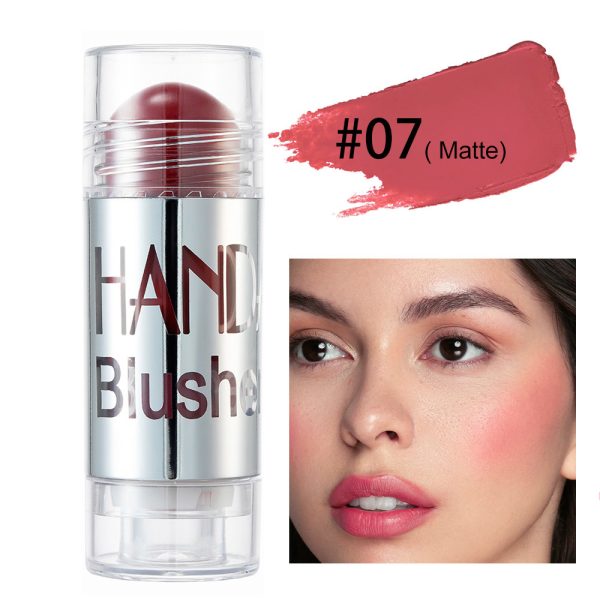 Cheek Blusher Shimmer Blush Stick Face Makeup Highlighter Bronzer Contour Cream Long-lasting Facial Make Up Cosmetics - Image 9