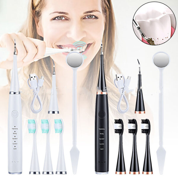 Electric Toothbrush Dental Calculus Remover Teeth Cleaning High Frequency Electric Household Teeth Cleaner Teeth Washing Artifact - Image 4