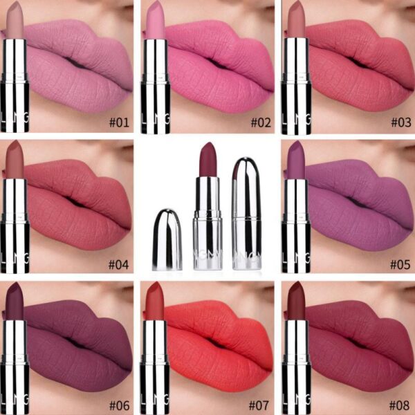 Silver matte lipstick - Image 2