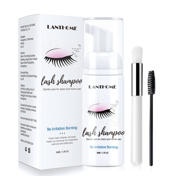 Eyelash shampoo gentle cleansing eyelash makeup remover - Image 3