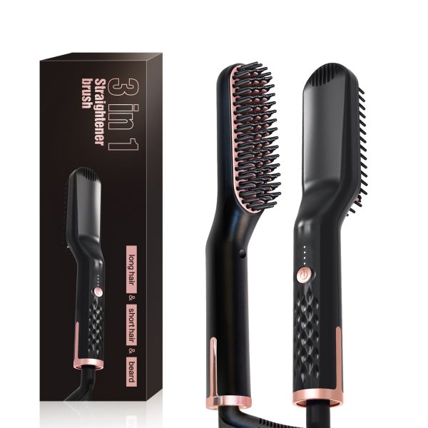 Men's multi-function straight hair comb - Image 10