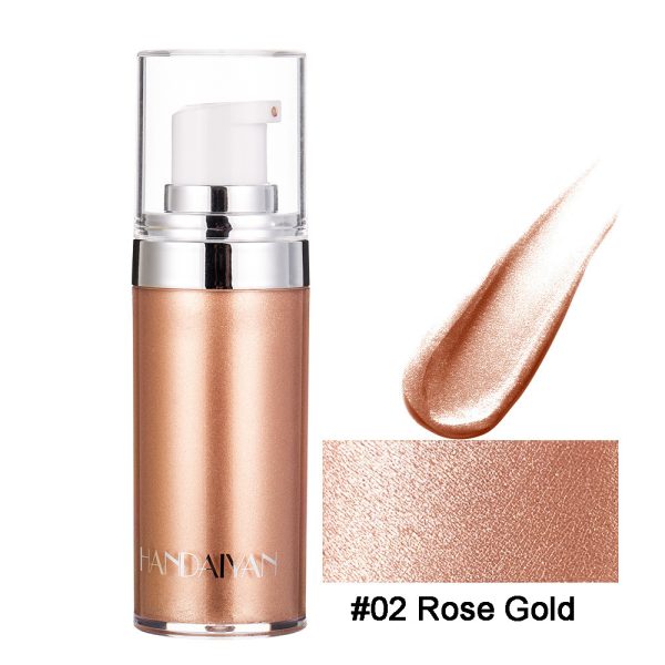 Liquid Highlighter Makeup Face Legs Brightener Concealer Liquid Glitter Bronzer Face Glow Cosmetics - Image 6