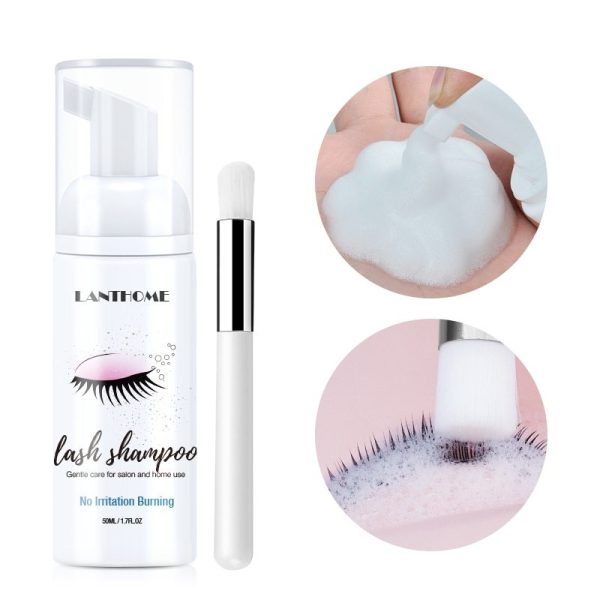Eyelash shampoo gentle cleansing eyelash makeup remover - Image 6