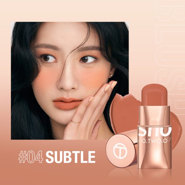 Vital Smooth Blush Cream Toning And Brightening Natural Nude Blush Stick - Image 5