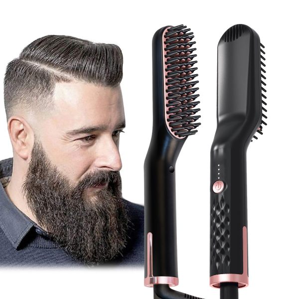 Men's multi-function straight hair comb - Image 8