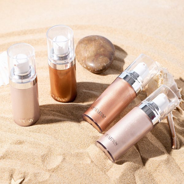 Liquid Highlighter Makeup Face Legs Brightener Concealer Liquid Glitter Bronzer Face Glow Cosmetics - Image 5