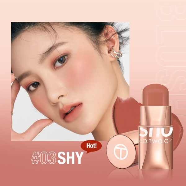 Vital Smooth Blush Cream Toning And Brightening Natural Nude Blush Stick - Image 4