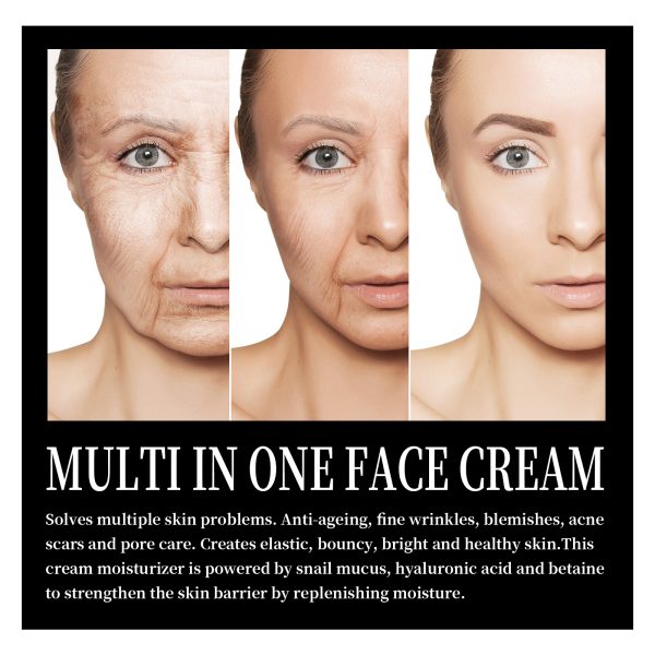 Anti-Aging Moisturizing Snail Cream 100g: Target Wrinkles and Boost Hydration - Image 2
