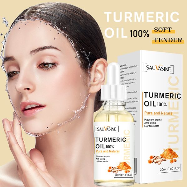 Turn Back Time Naturally: 30ml Turmeric Anti-Aging Oil for Glowing Skin